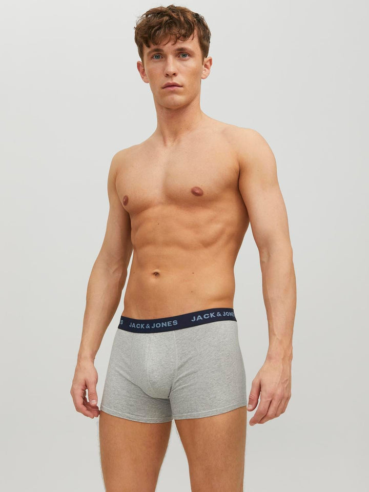 Jack & Jones 12220376 Carlo boxershort heren – groen dessin
