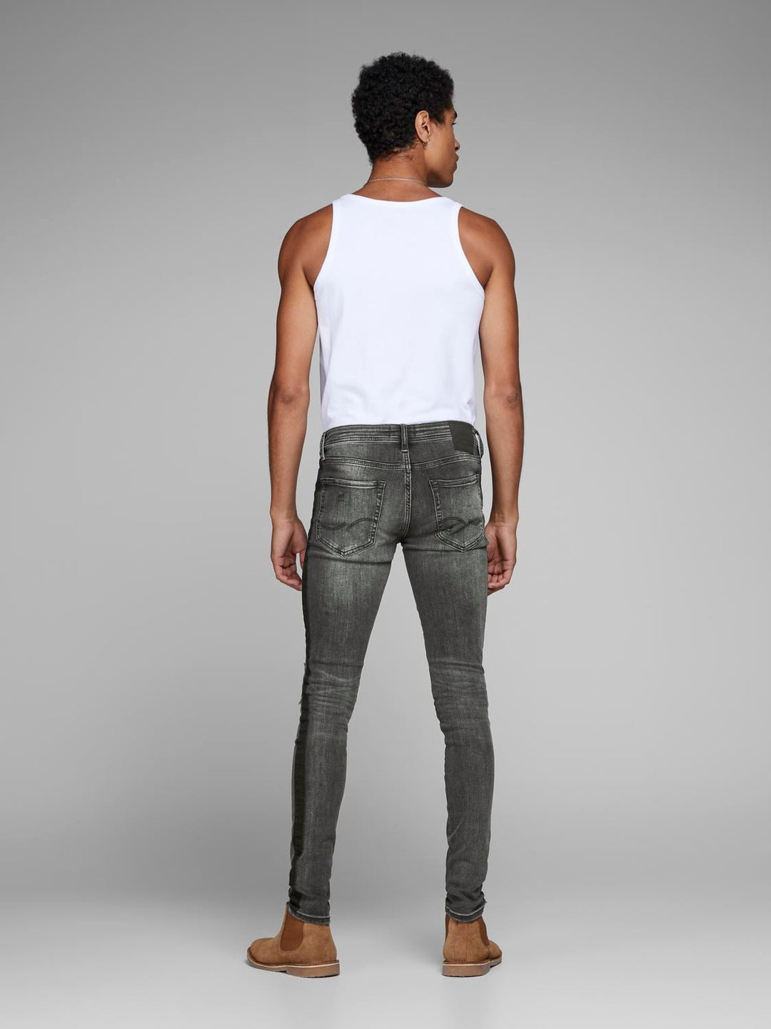 Jack & Jones slim fit jeans zwart – heren - Black Denim - L32