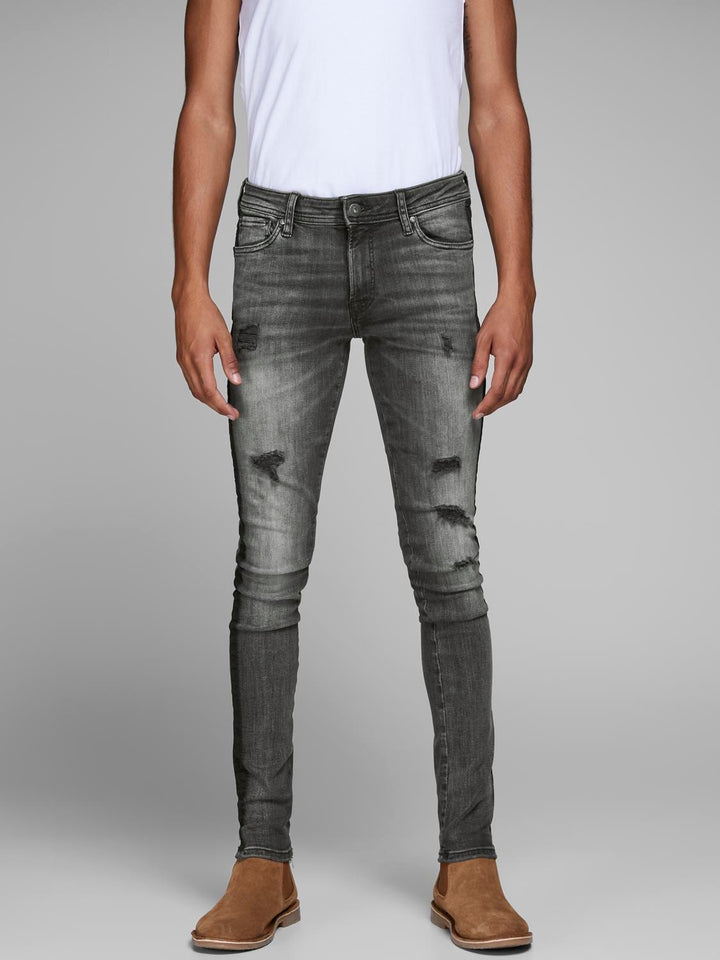 Jack & Jones slim fit jeans zwart – heren - Black Denim - L32