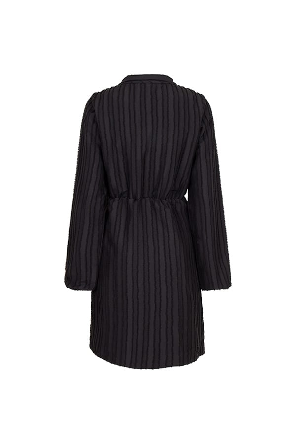 Lofty Manner PJ24.1 Dress Madalyn – zwarte jurk dames