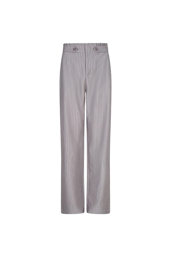 Lofty Manner PK34 - Trouser Nienke grijs dessin – dames