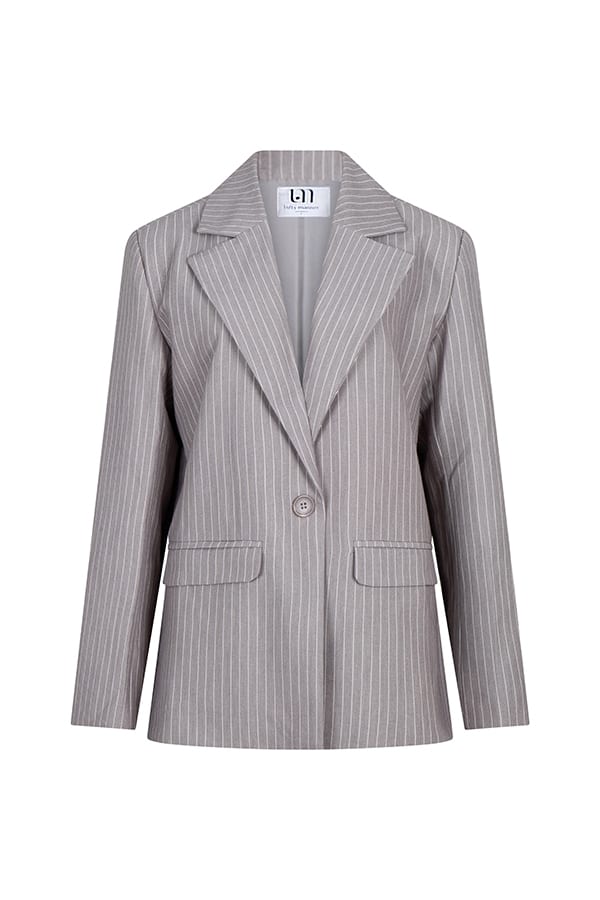 Lofty Manner PK44 - Blazer Liset grijs dessin – dames