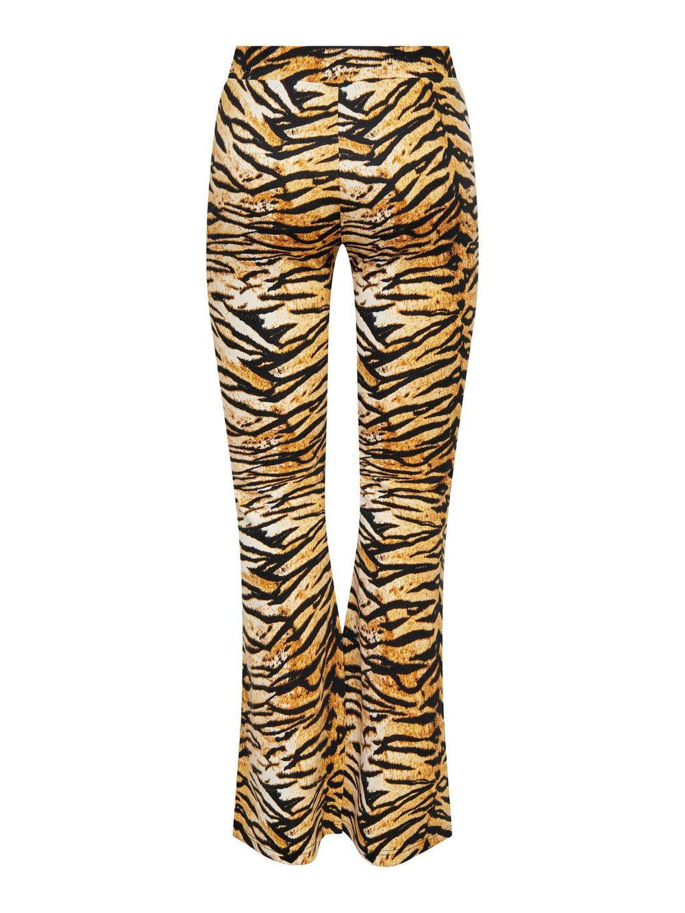 Only ONLMOON FLARED PANT JRS lange broek oranje dessin