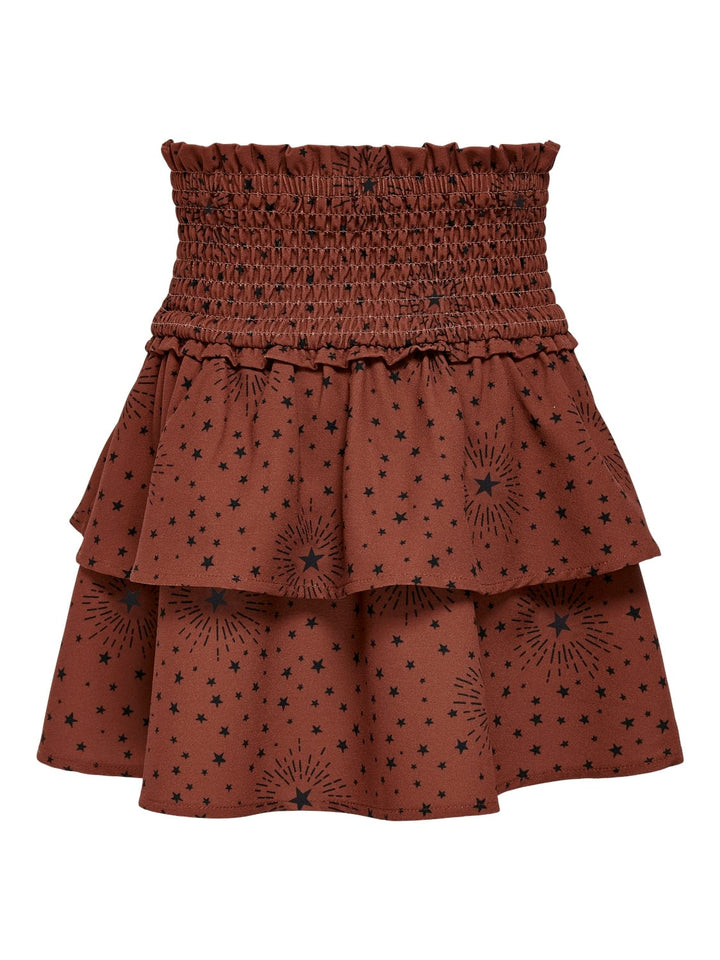 Kids Only KONmolly rok kort brique – meisjes