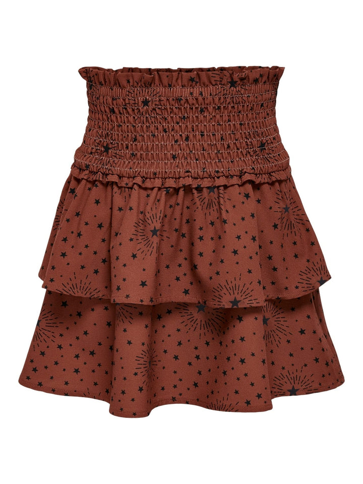 Kids Only KONmolly rok kort brique – meisjes