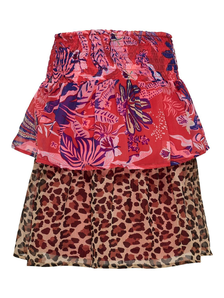 Only KONISABELLA SHORT FLOUNCE SKIRT - damesrok - Diversen