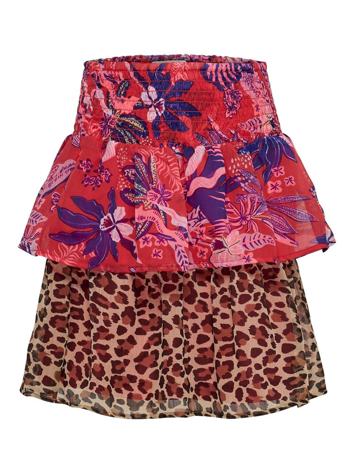 Only KONISABELLA SHORT FLOUNCE SKIRT - damesrok - Diversen