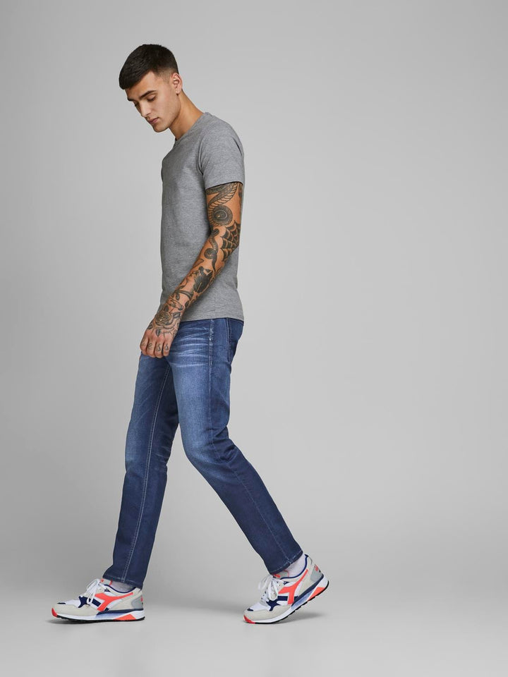 Jack & Jones JJIMIKE JJORIGINAL JOS 497 I.K NOOS jeans – heren - Blauw - 34