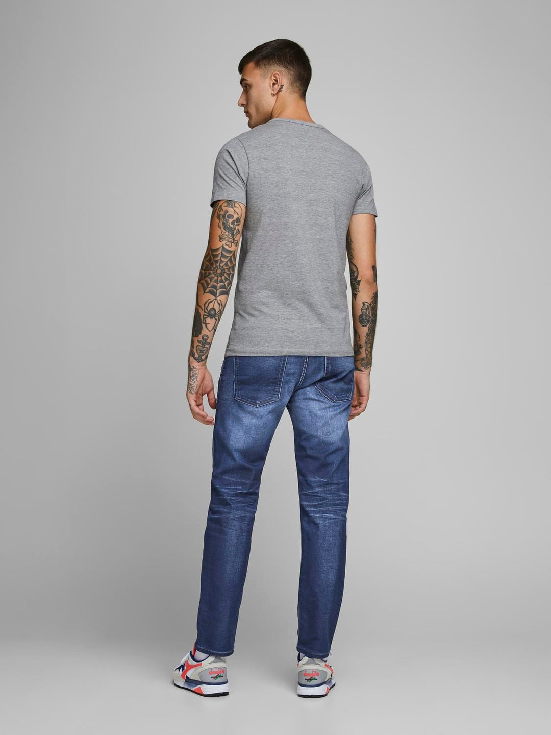 Jack & Jones JJIMIKE JJORIGINAL JOS 497 I.K NOOS jeans – heren - Blauw - 34
