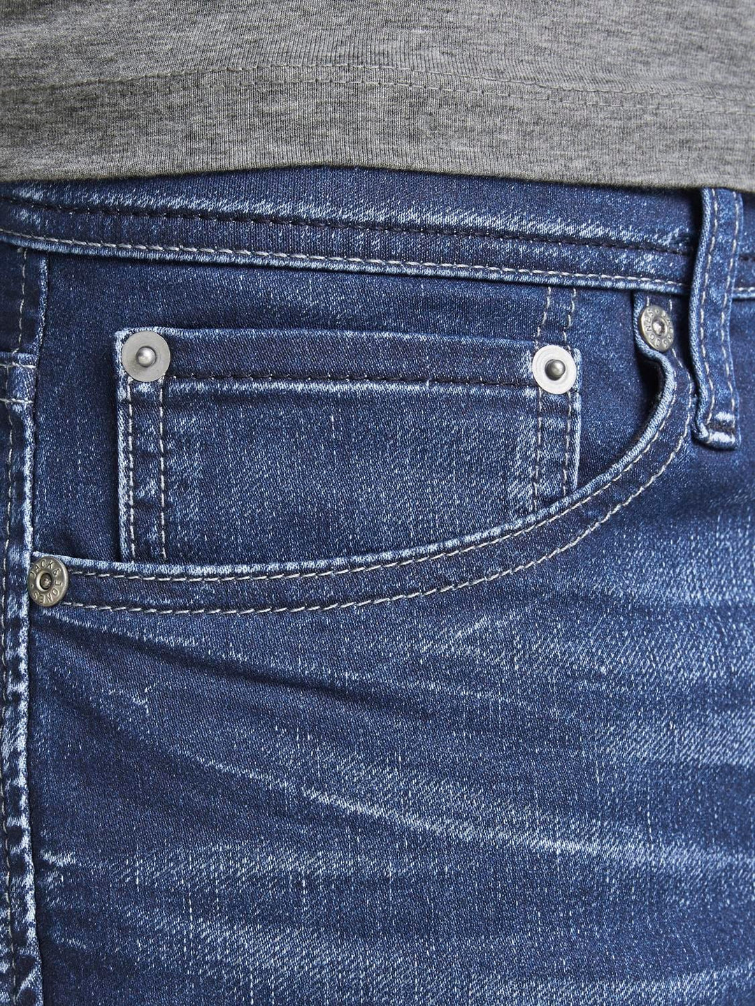 Jack & Jones JJIMIKE JJORIGINAL JOS 497 I.K NOOS jeans – heren - Blauw - 34