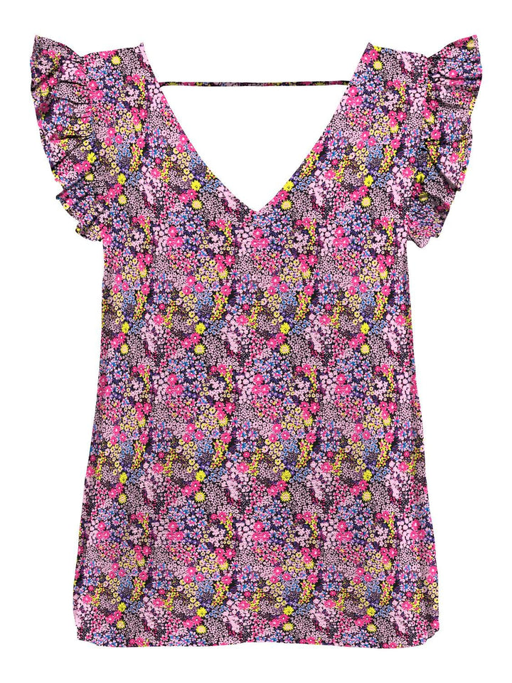 Only Freja top roze dessin – dames singlet