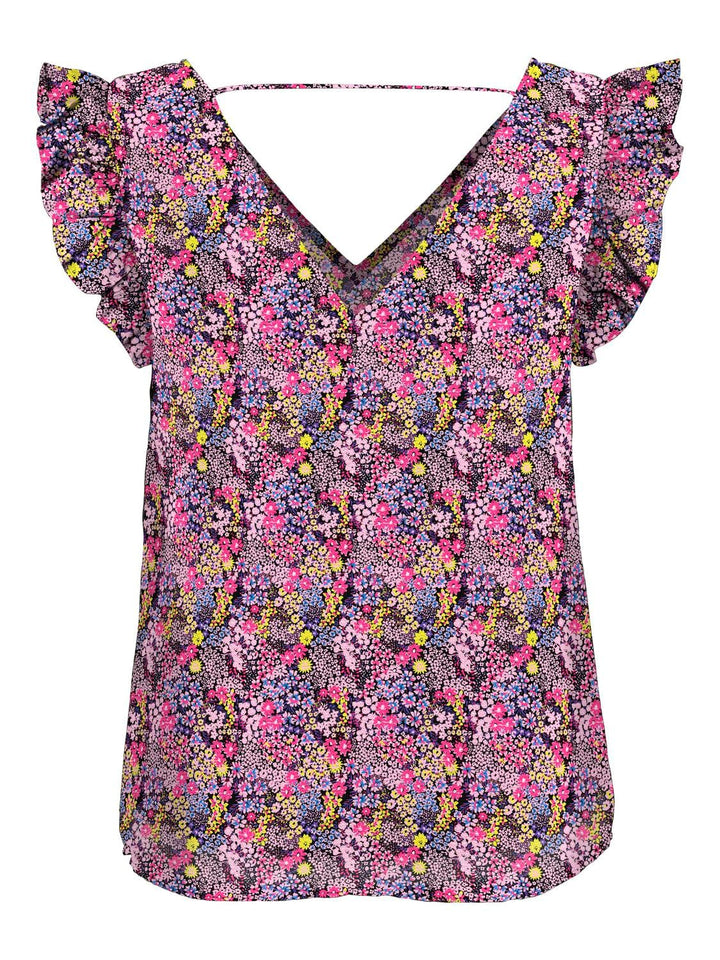 Only Freja top roze dessin – dames singlet