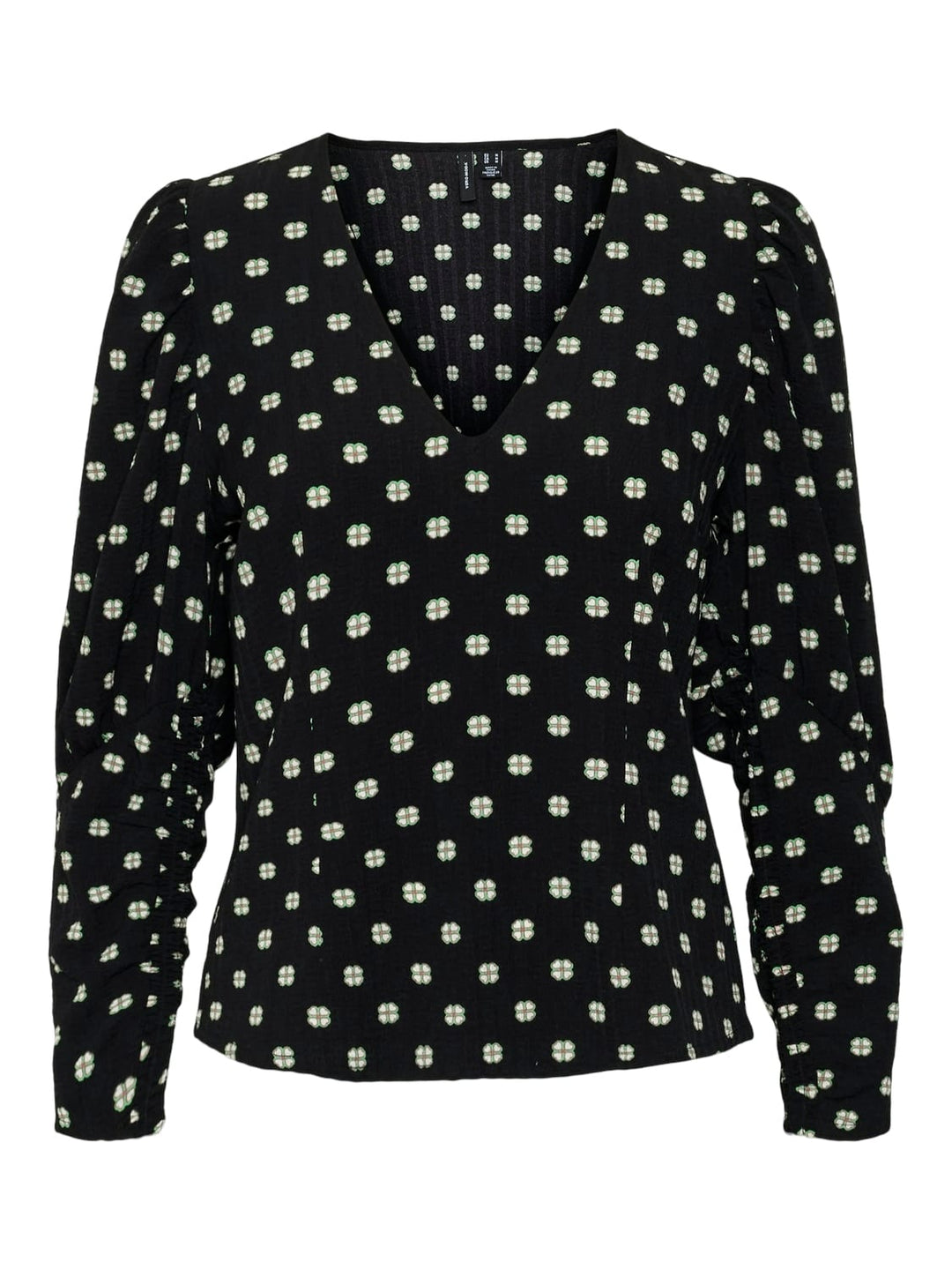 VERO MODA 10273281 Gina blouse zwart dessin