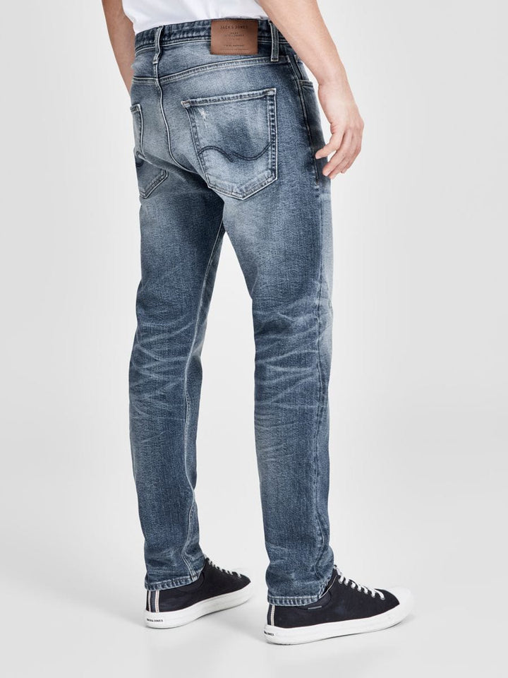 Jack & Jones tapered fit jeans blauw – heren - Blue Denim - L36