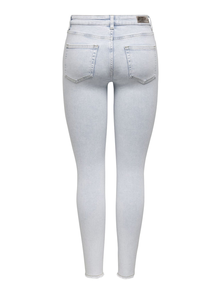 Only 15223448 Blush skinny fit jeans blue denim - L34