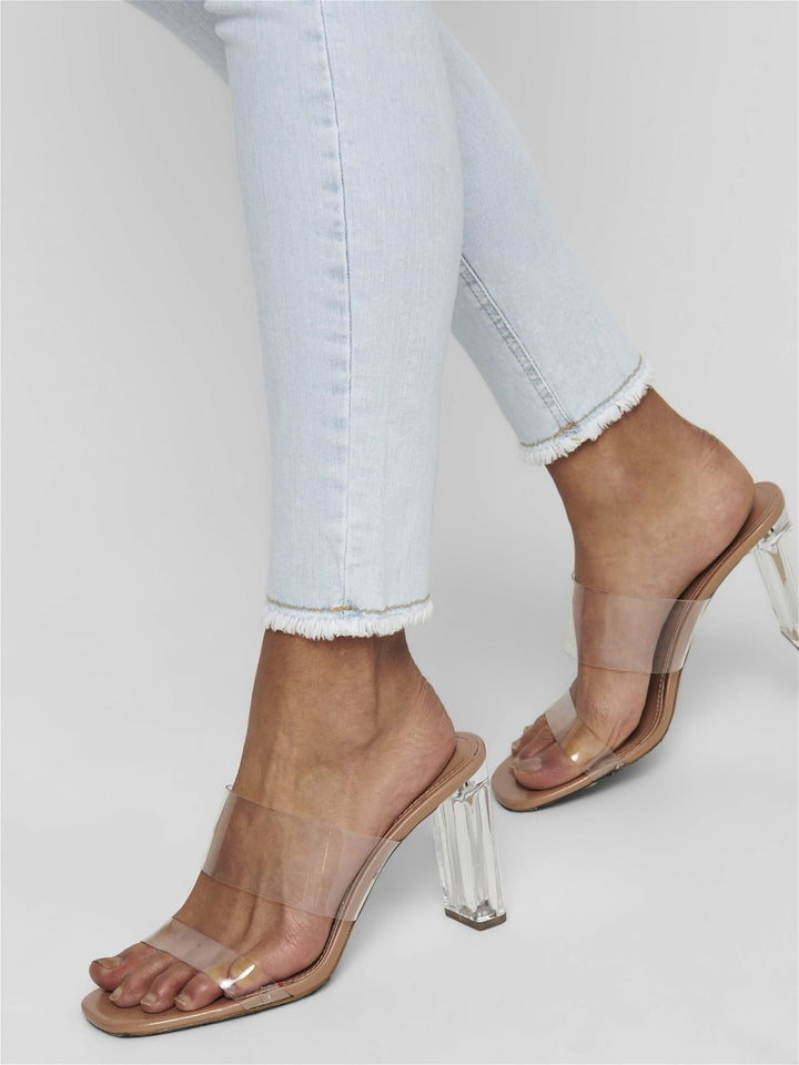 Only skinny fit jeans blauw denim – dames - Blue Denim - L34