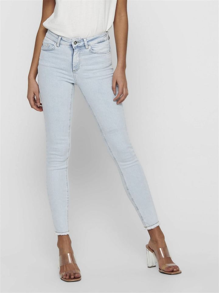 Only 15223448 Blush skinny fit jeans blue denim - L34