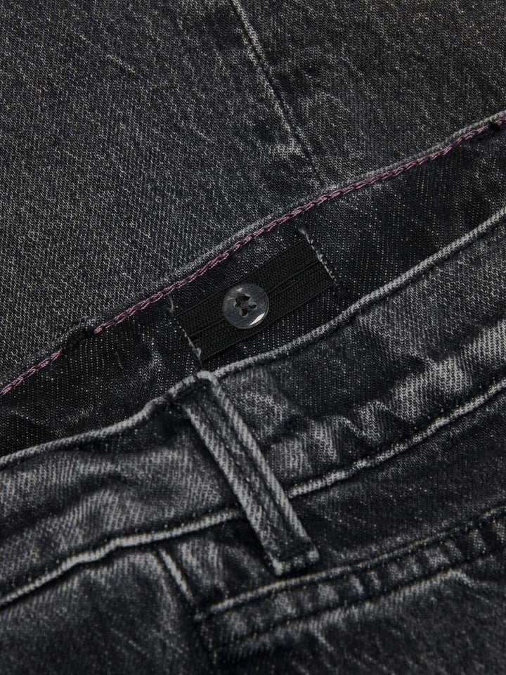 Only Wiser skinny fit jeans zwart denim – dames - Black Denim