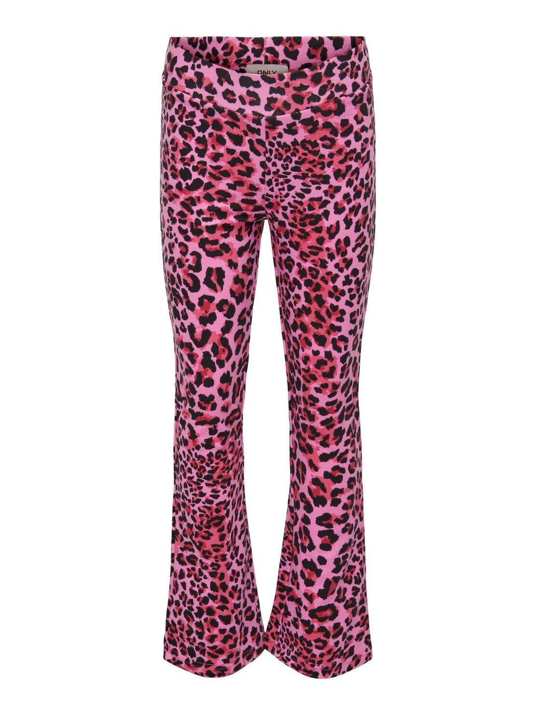 Kids Only Paige flared leggings roze dessin – meisjes