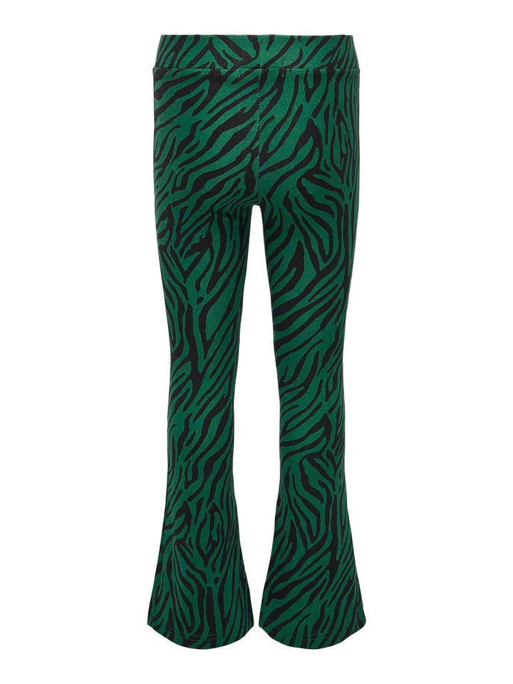 Kids Only KOGPAIGE FLARED AOP PANT – meisjesbroek groen dessin