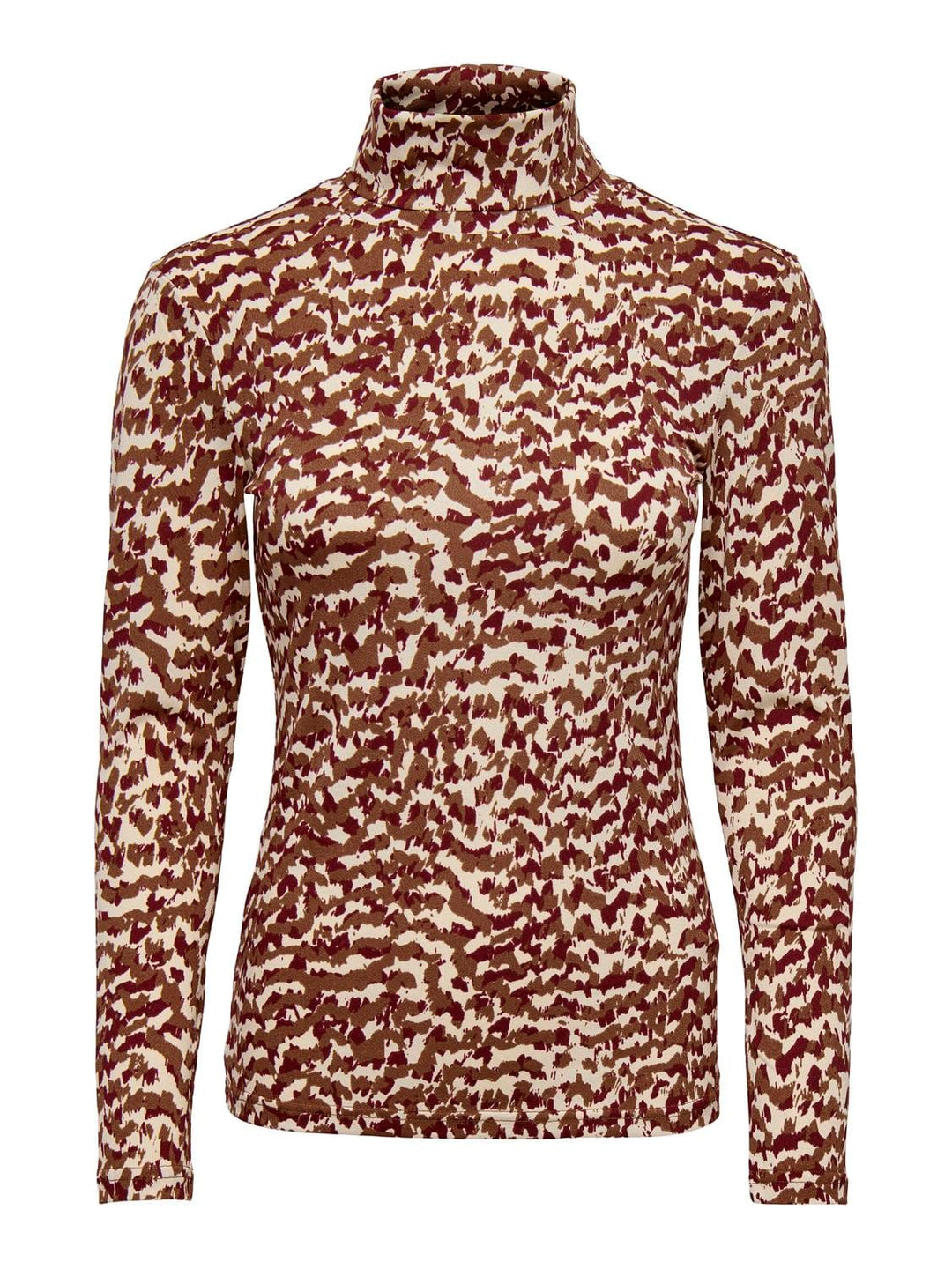 Only Faith top bruin dessin – dames