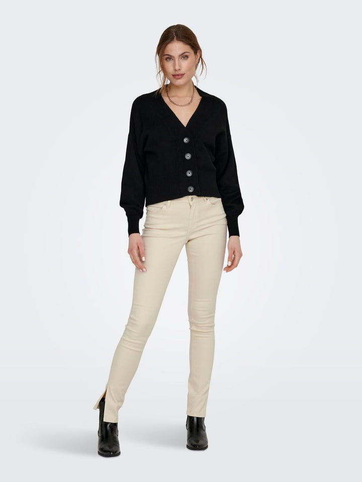 Only 15269249 blush – skinny fit jeans dames - Ecru - L32