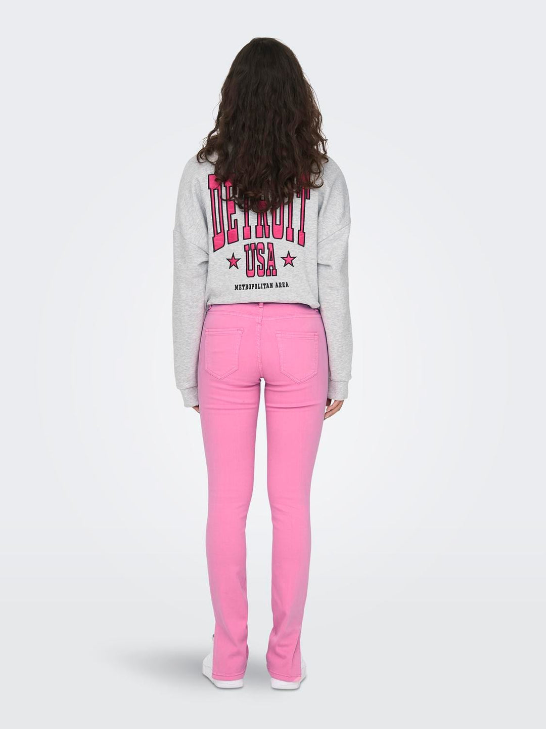 Only 15269249 Blush jeans skinny fit dames - roze - L32