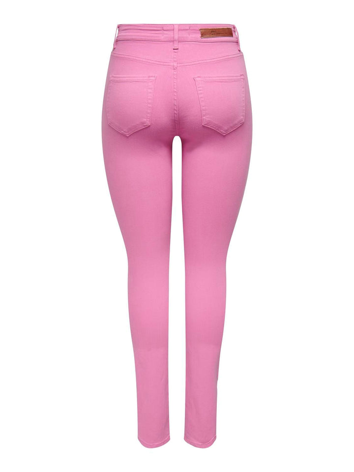 Only 15269249 Blush jeans skinny fit dames - roze - L32