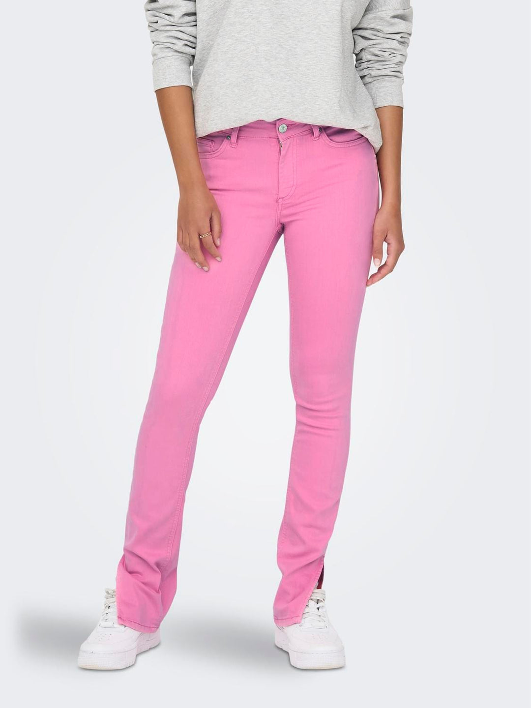 Only 15269249 Blush jeans skinny fit dames - roze - L32