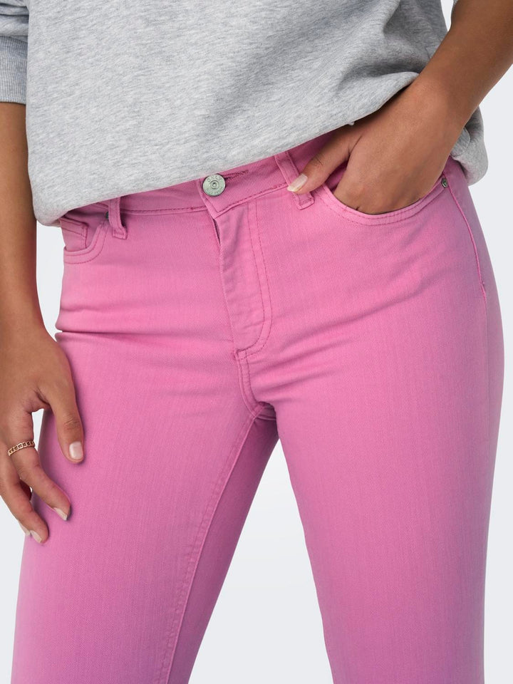 Only 15269249 Blush jeans skinny fit dames - roze - L32