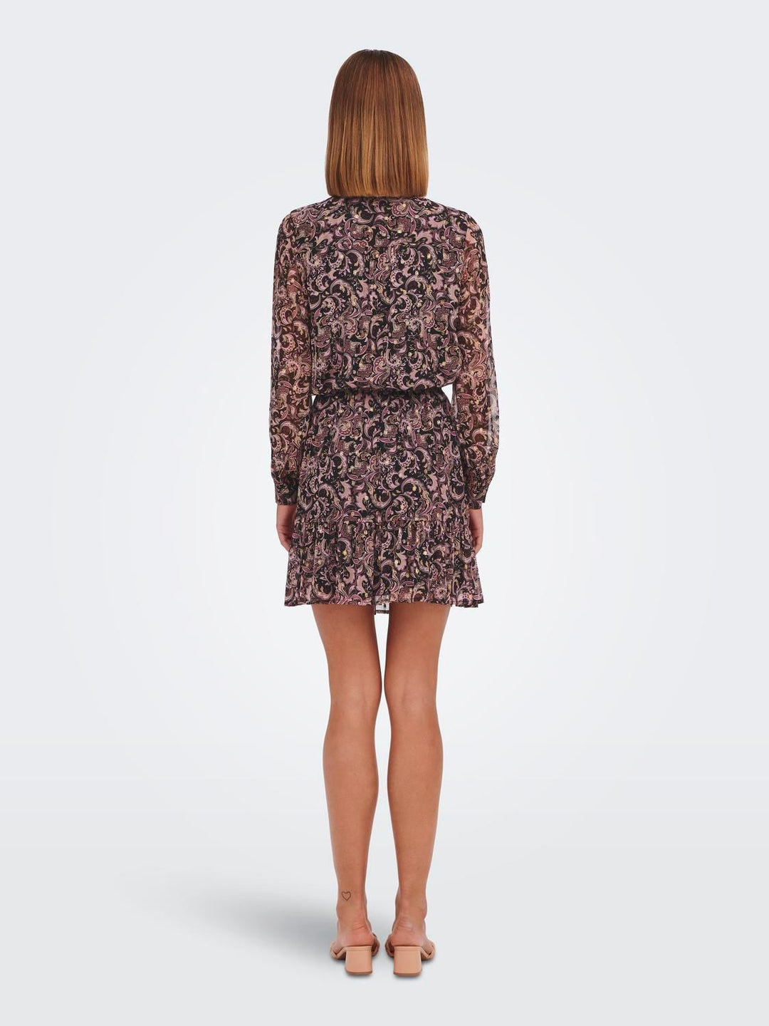 Only Emily rok zwart dessin – dames