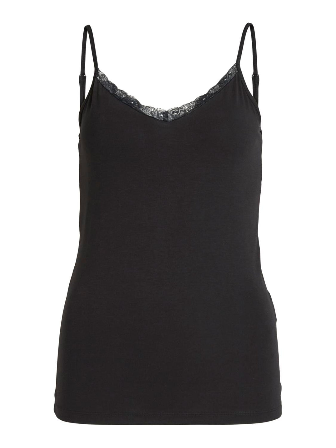 Vila 14083287 Daisy singlet zwart – dames