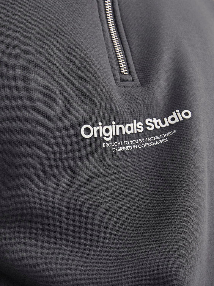 Jack & Jones Vesterbro sweater heren grijs – relaxed fit