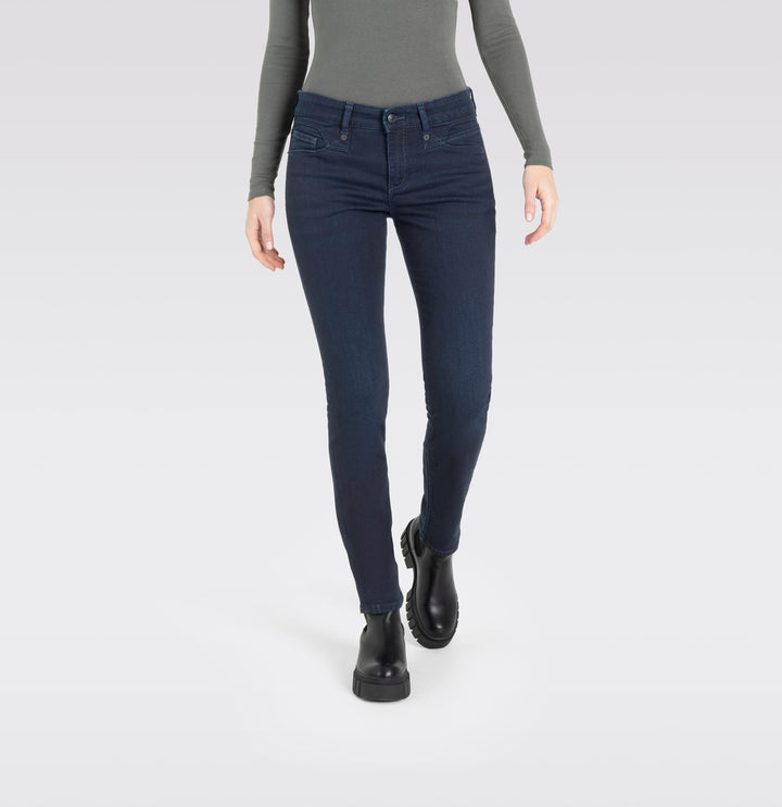 MAC jeans slim fit dames - 5703 blue denim - 30