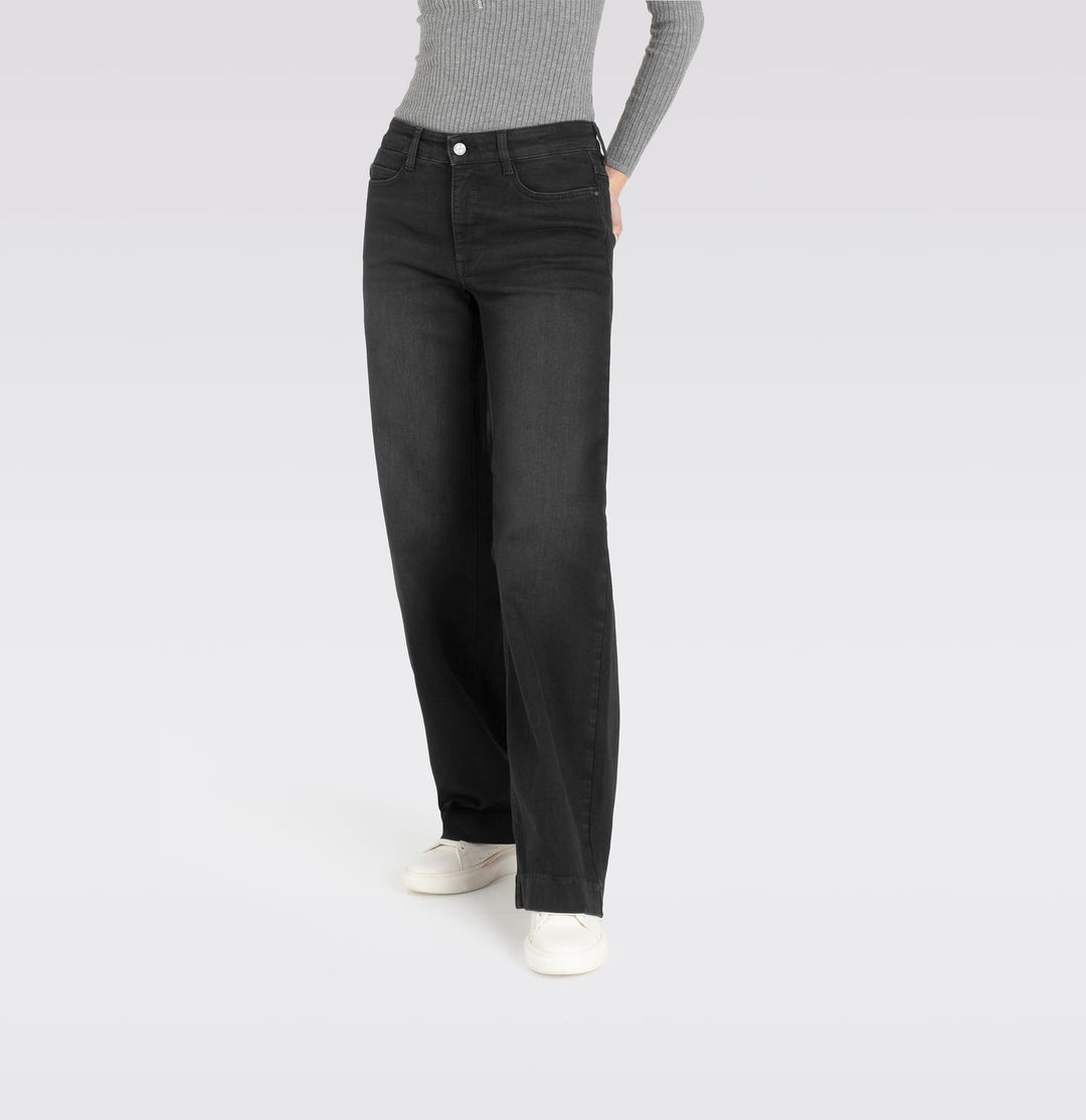 MAC jeans loose fit dames zwart denim – 5439/90 - Black Denim - L34