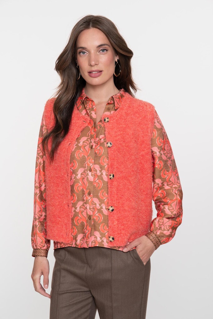 Geisha spencer dames roze – 54537-14