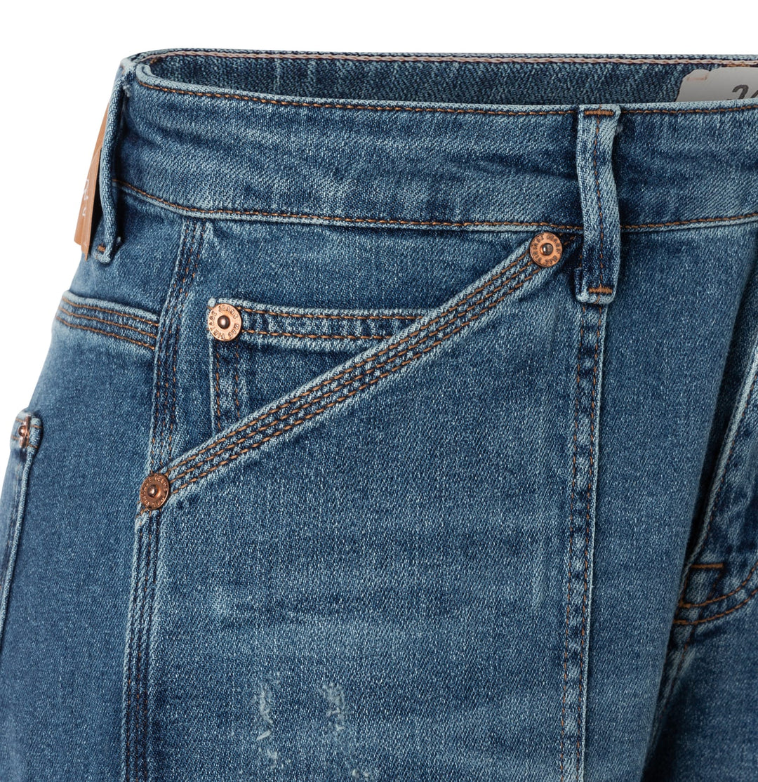 MAC women jeans low croth-baggy fit – 2803 0333l - Blue Denim