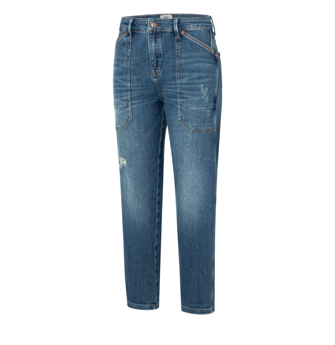 MAC women jeans low croth-baggy fit – 2803 0333l - Blue Denim