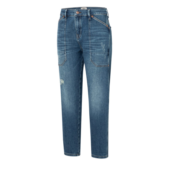 MAC women jeans low croth-baggy fit – 2803 0333l - Blue Denim