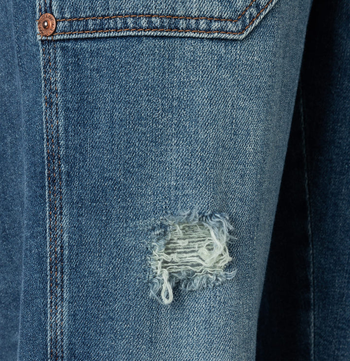 MAC women jeans low croth-baggy fit – 2803 0333l - Blue Denim