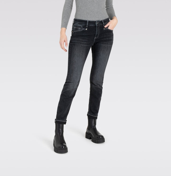MAC jeans slim fit dames zwart denim – 5703 - Black Denim - 30