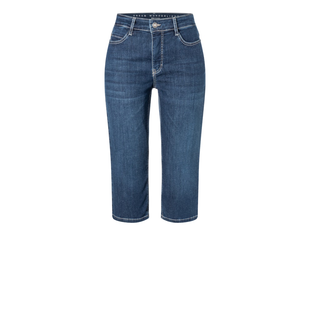 MAC Dream Sun capri jeans blauw denim – dames - Blue Denim