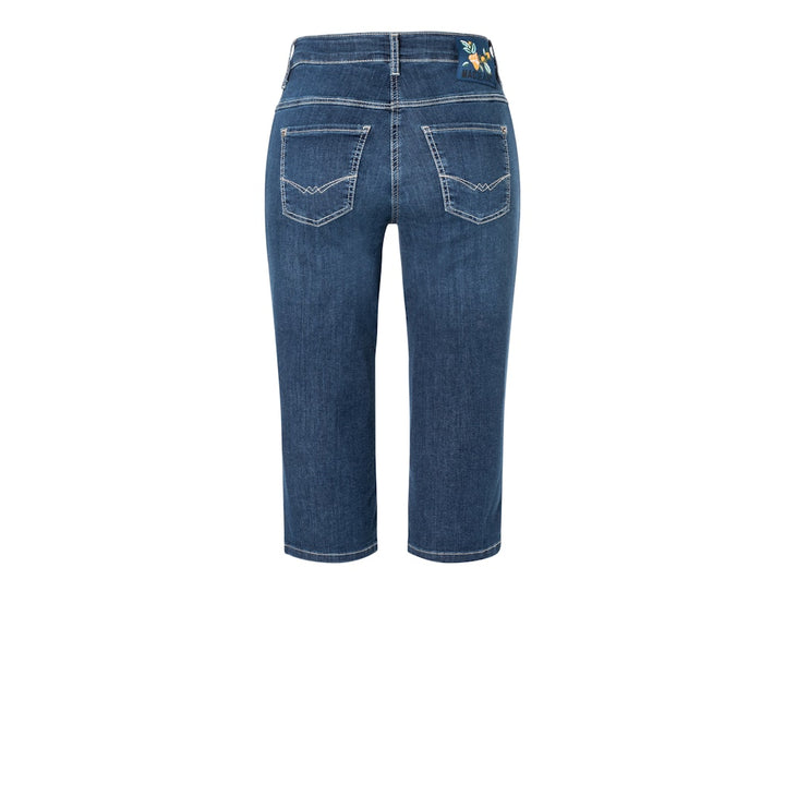 MAC Dream Sun capri jeans blauw denim – dames - Blue Denim