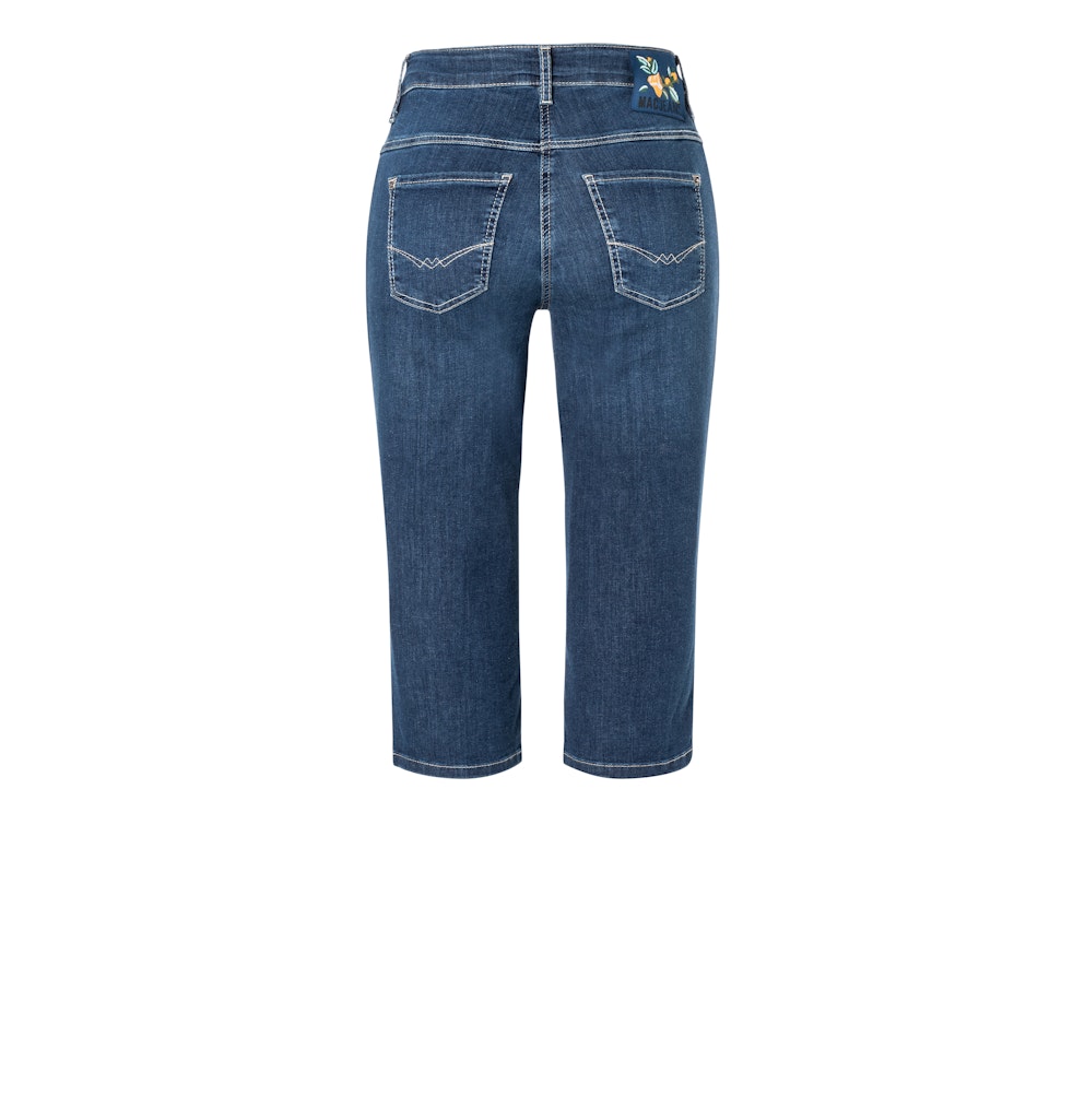 MAC Dream Sun capri jeans blauw denim – dames - Blue Denim