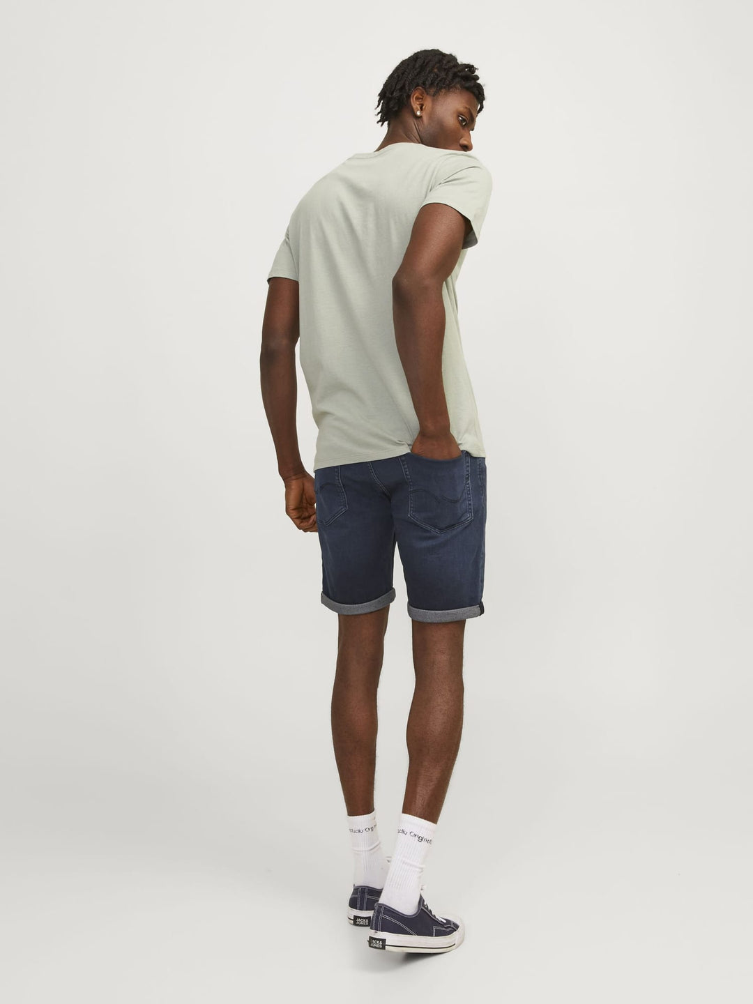 Jack & Jones Rick short denim heren - blue denim