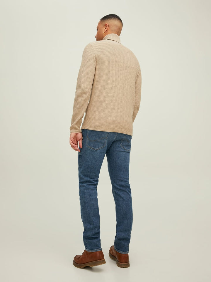 Jack & Jones 12199940 blucarlos trui – heren - Beige