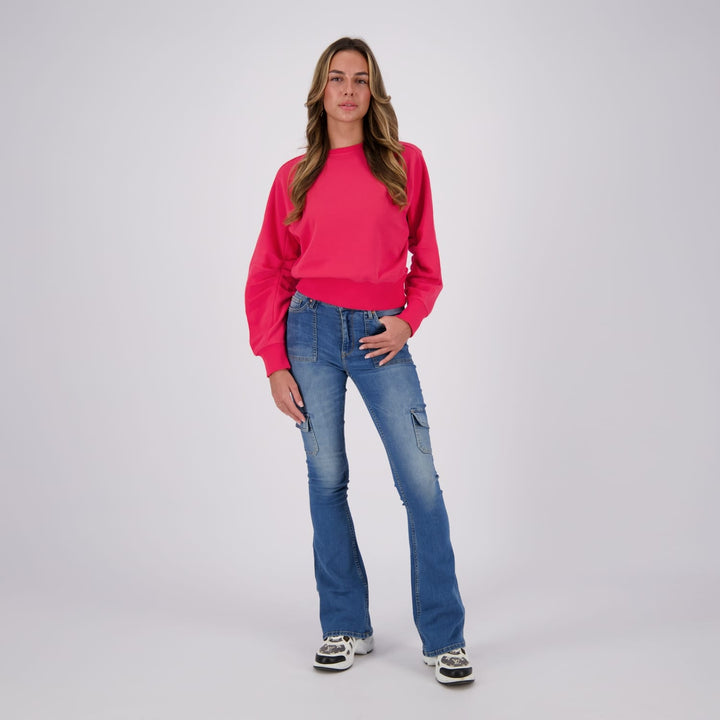Raizzed dames bootcut flare jeans – blue denim - L32