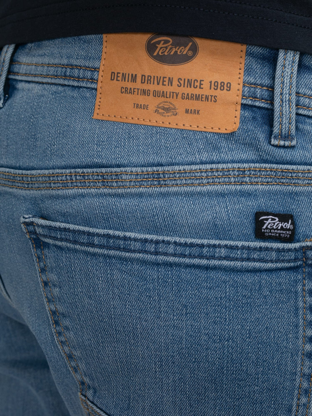 Petrol STARLING 5701 jeans regular-straight fit heren - Blue Denim - L34