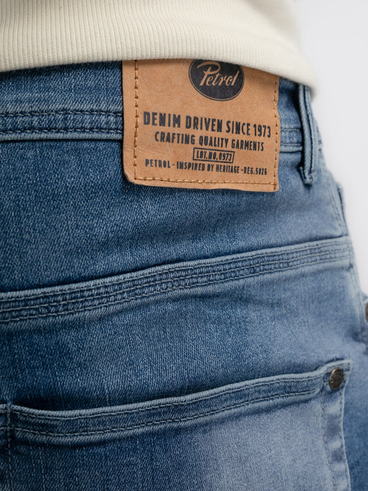 Petrol men SEAHAM 5873 L34 jeans slim fit – heren - Blue Denim - L34