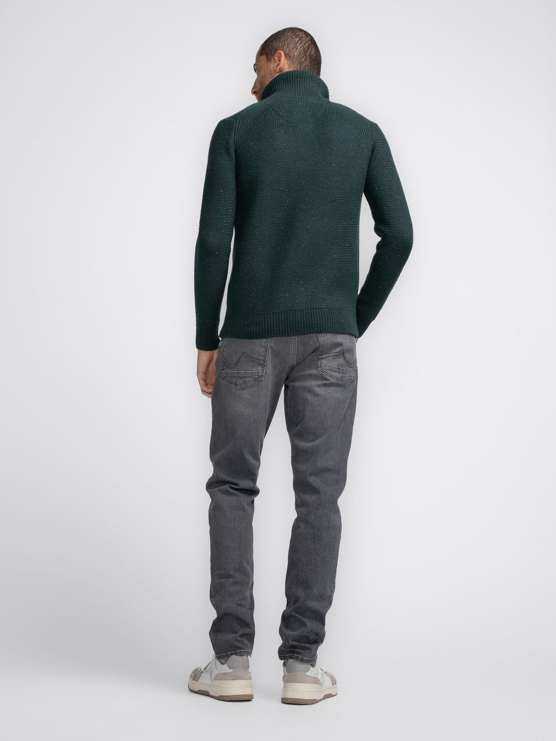 Petrol men M-3040-KWC226 trui heren groen